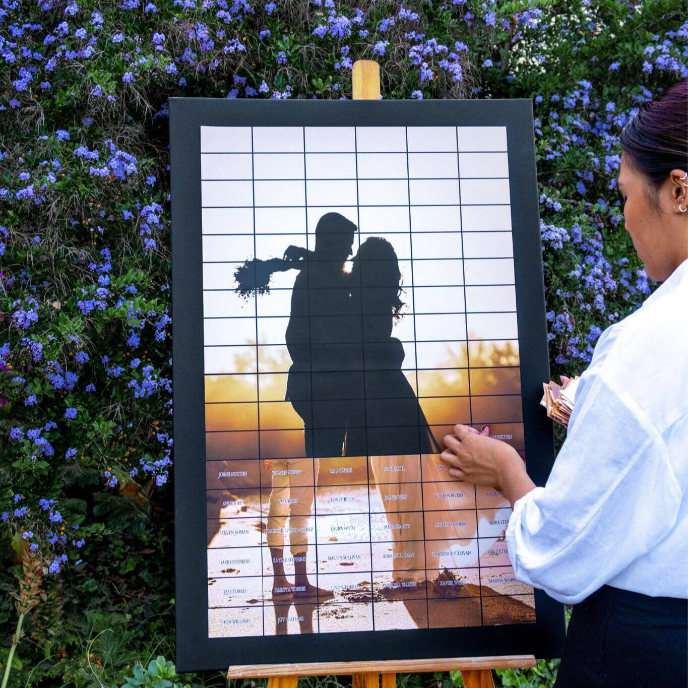 Photo Seating Chart Display