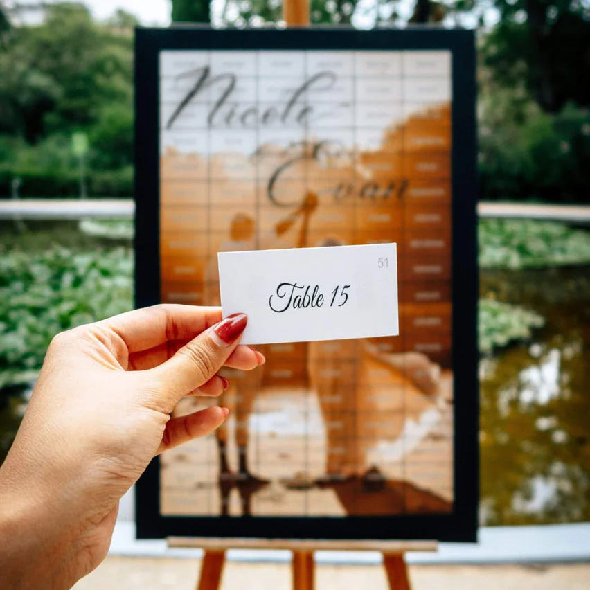 Photo Seating Chart Display