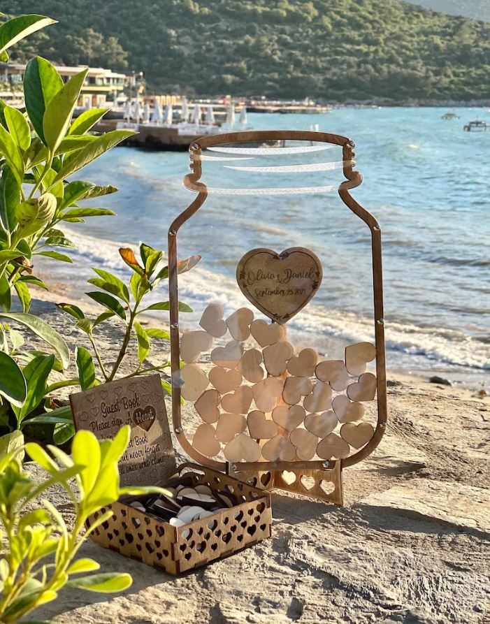 Mason Jar Guest Book