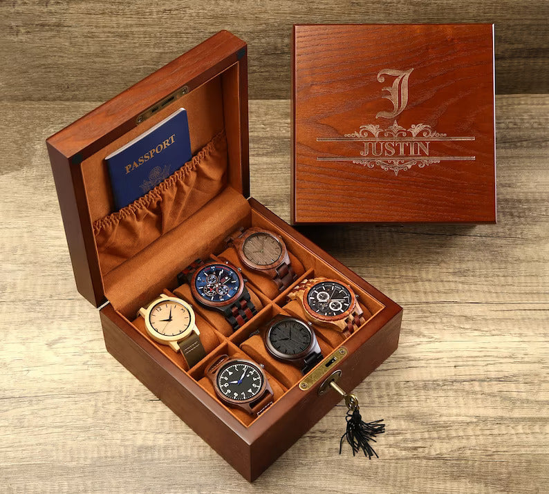 Personalized Watch Box