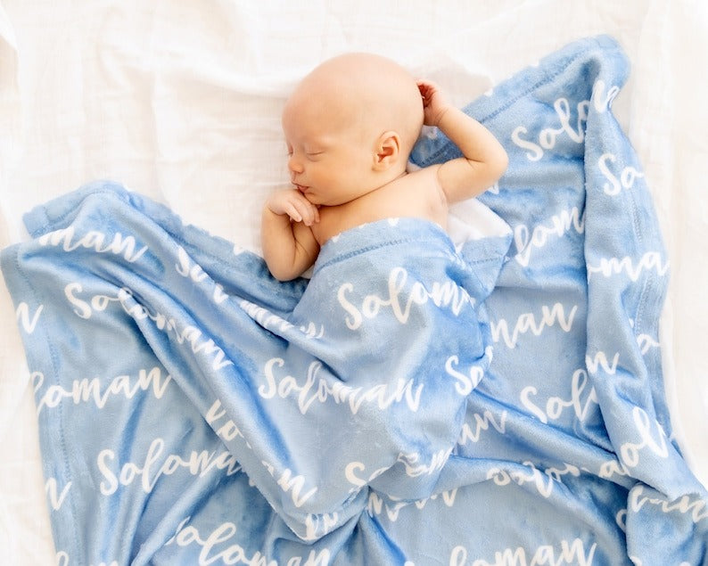 Personalized Baby Blanket