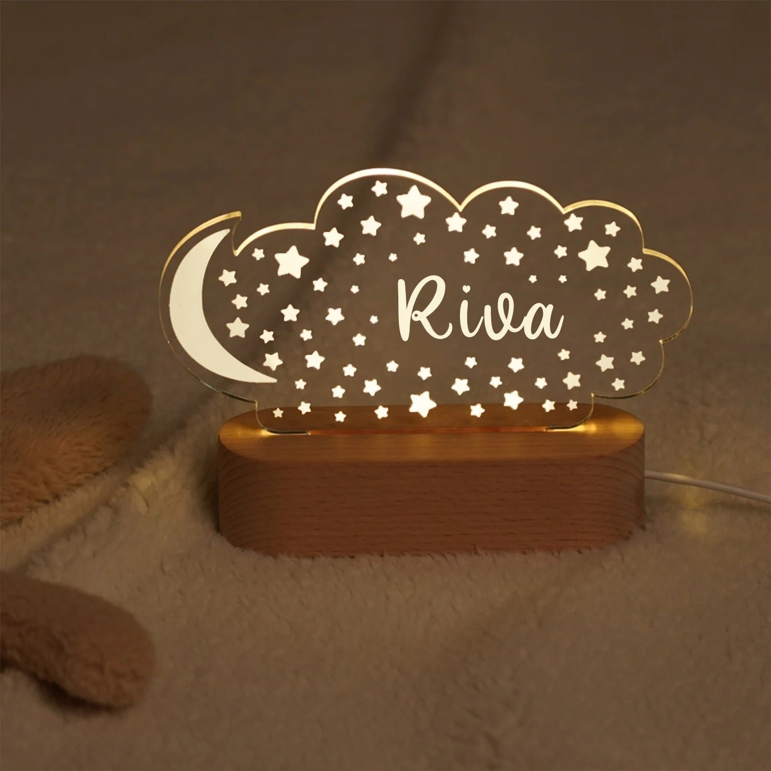 Personalized Children Name Lamp