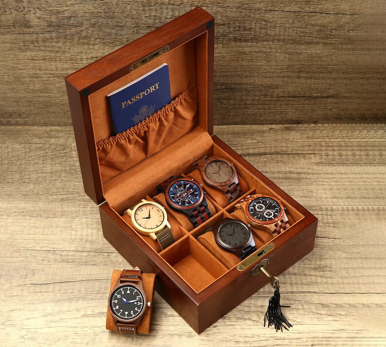 Personalized Watch Box