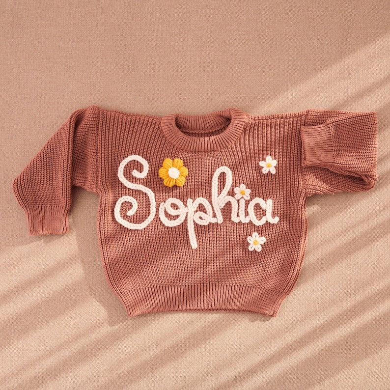 Personalized Baby Sweater