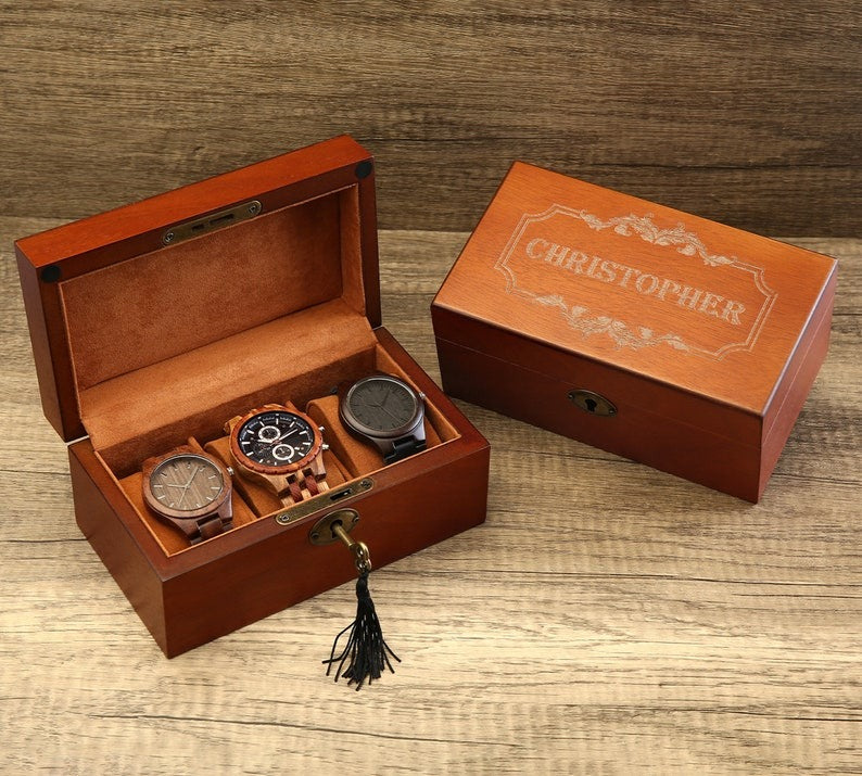 Personalized Watch Box