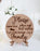 Fall SALE: Heart Guest Book + FREE Cake Topper