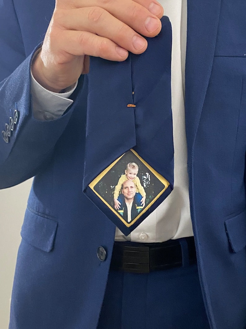 Custom Photo Patch for Ties