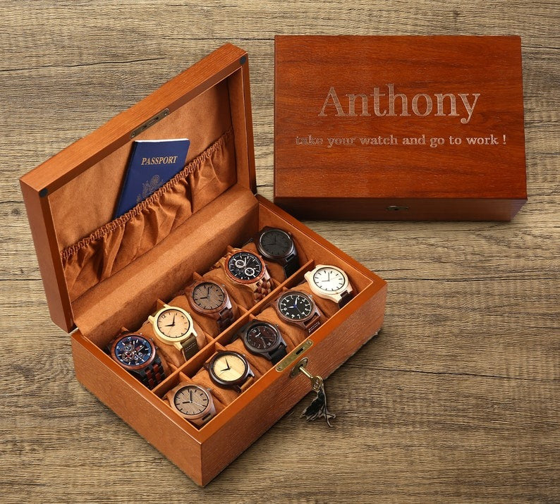 Personalized Watch Box