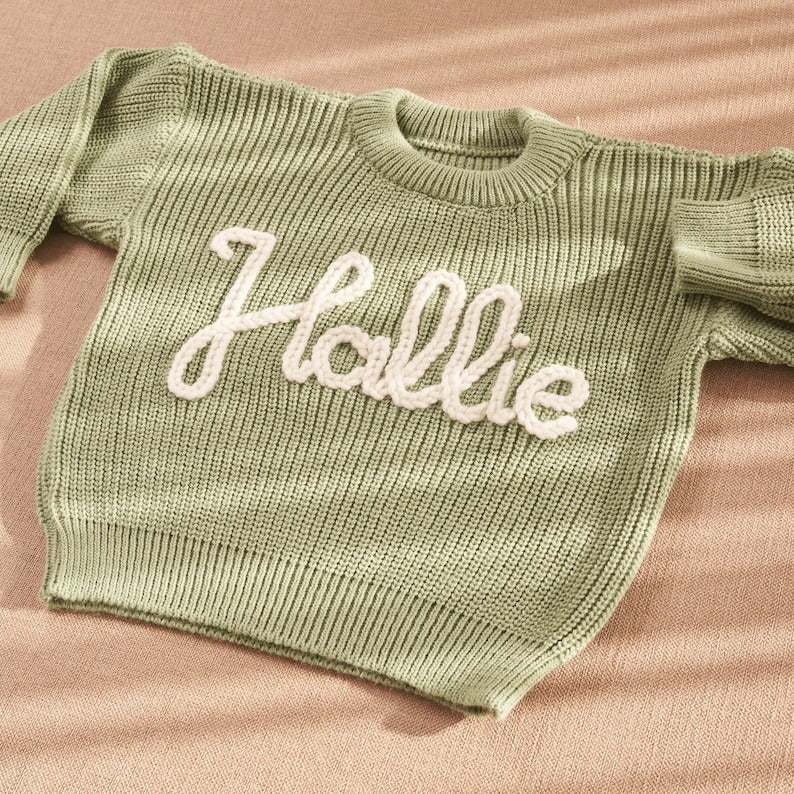 Personalized Baby Sweater