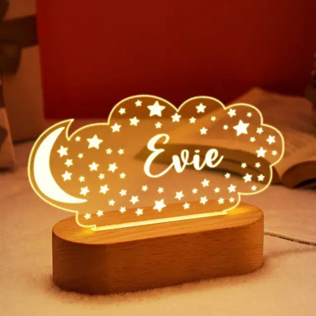 Personalized Children Name Lamp