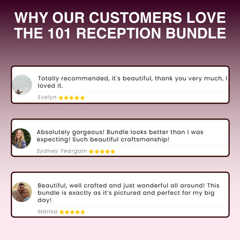Reception 101 Bundle (Best Value)