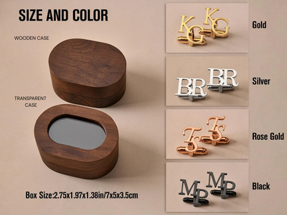 Initials Cufflinks Bundle