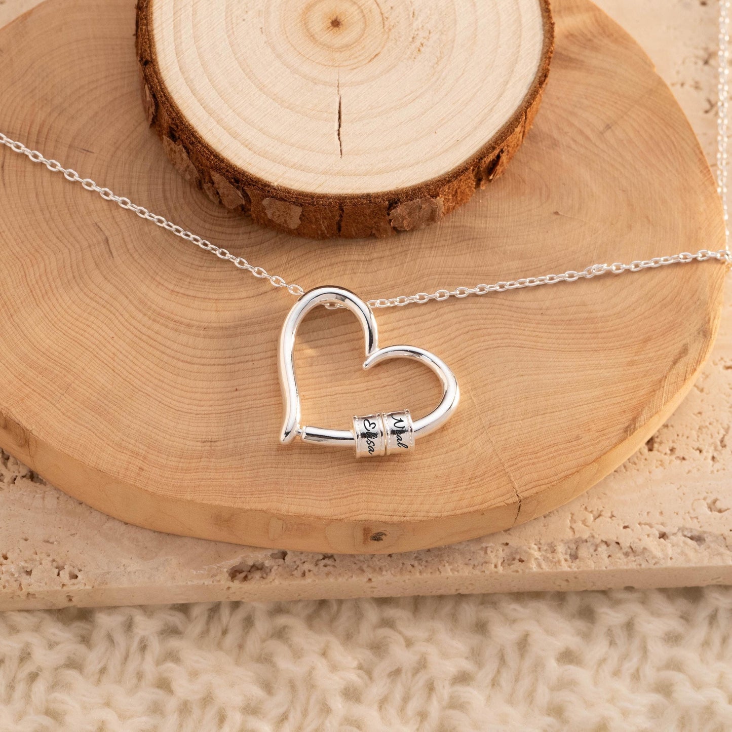 Name Heart Necklace