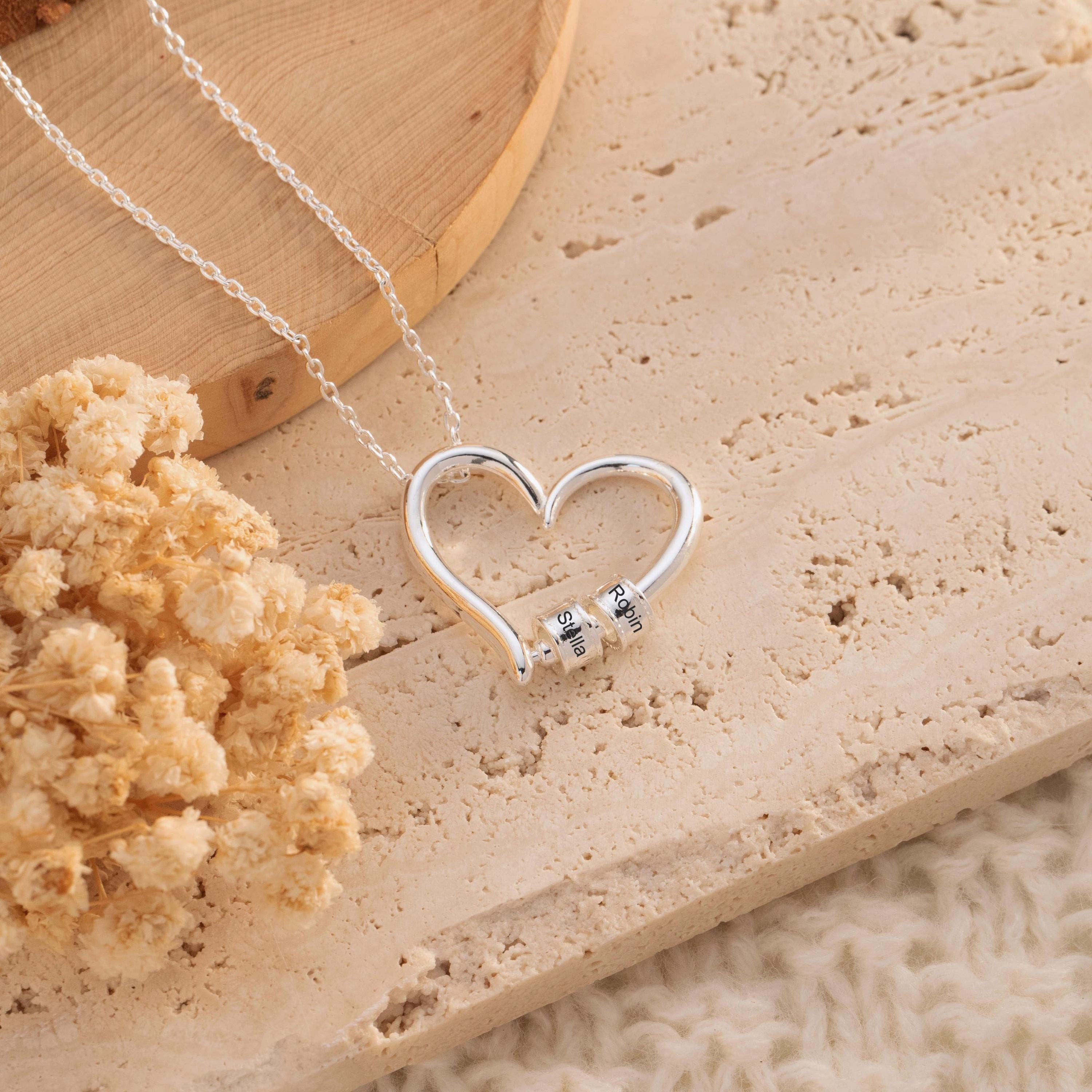 Name Heart Necklace
