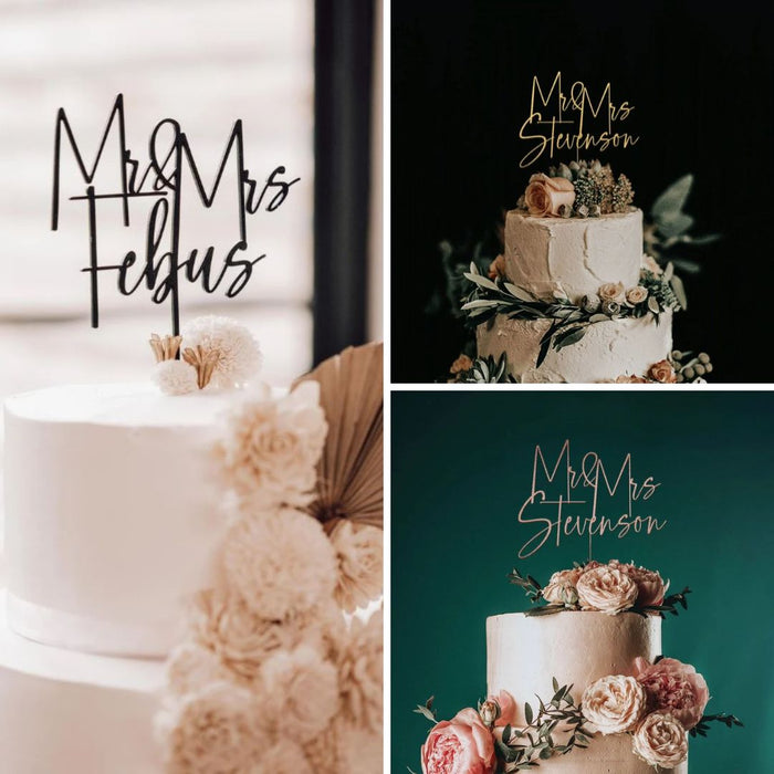 Fall SALE: Heart Guest Book + FREE Cake Topper