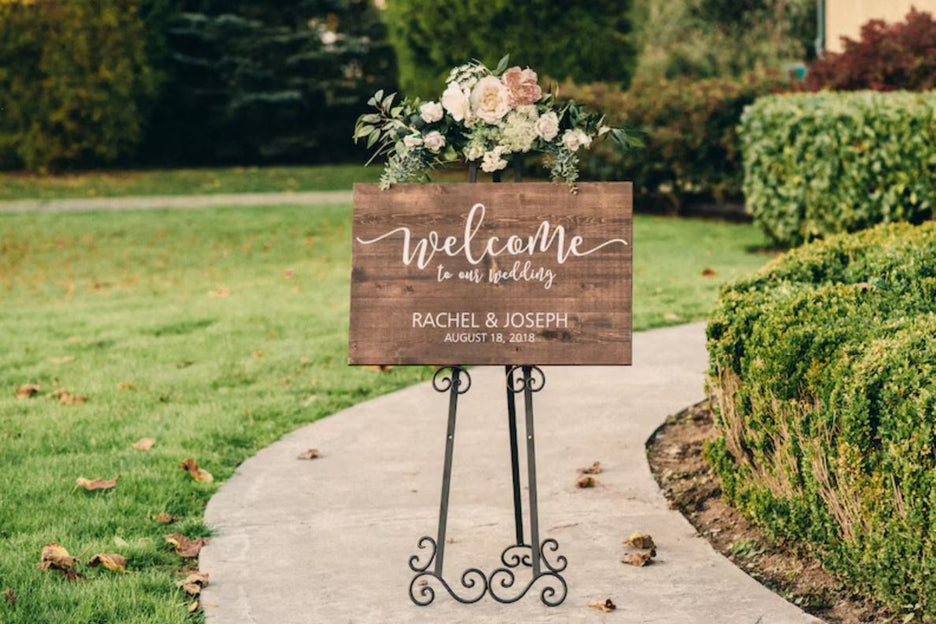 Wedding Welcome Sign