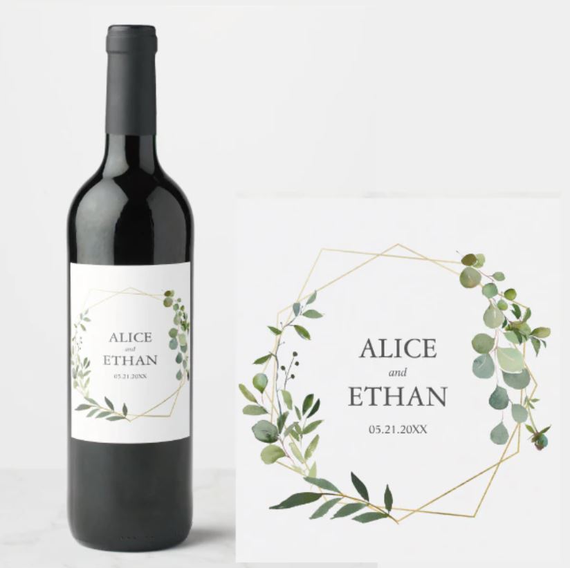 Personalized Wine Bottle Labels