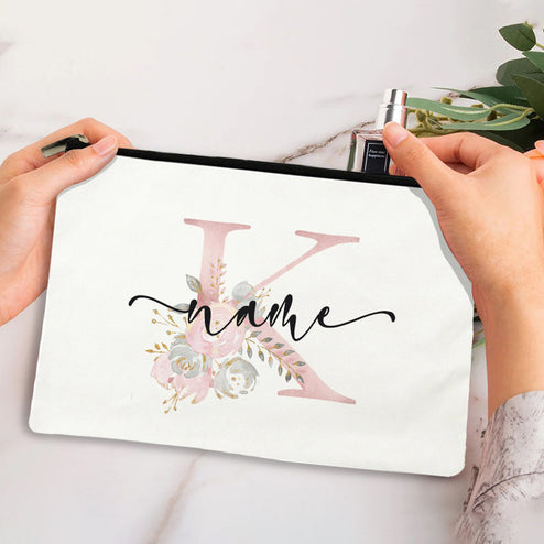 Personalized Makeup Bag | Bridesmaid Gift