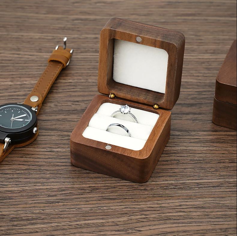 Wedding Wooden Ring Box