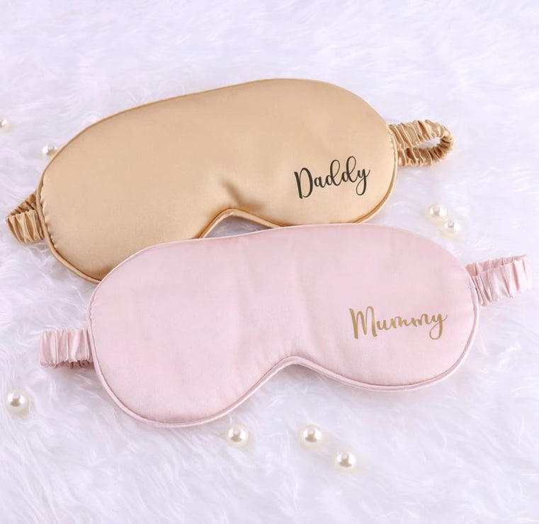 Custom Satin Eye Mask