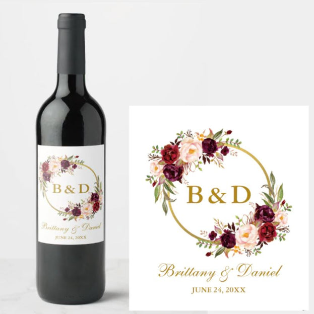 Personalized Wine Bottle Labels