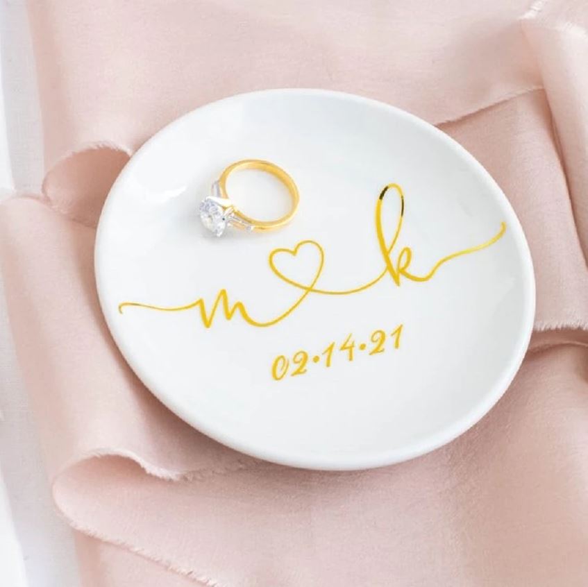 Personalized Ring Dish