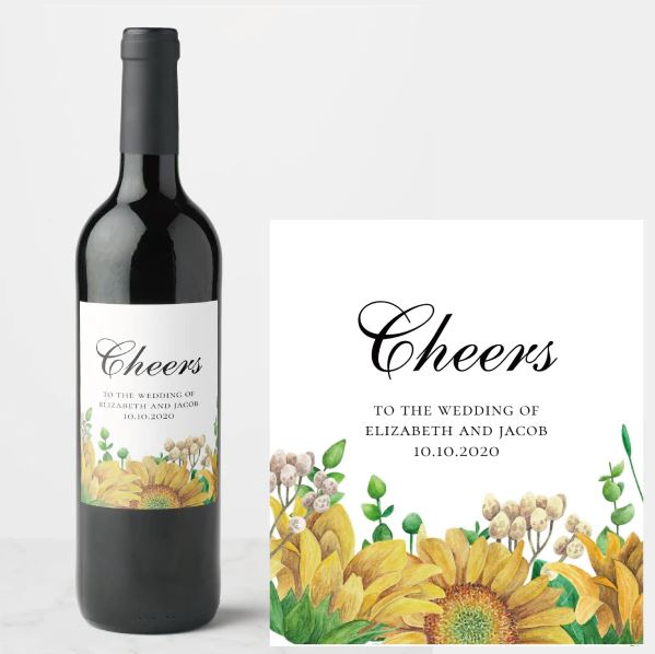 Personalized Wine Bottle Labels