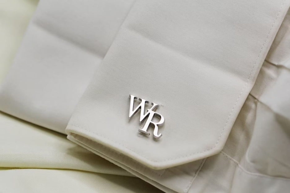 Initials cufflinks