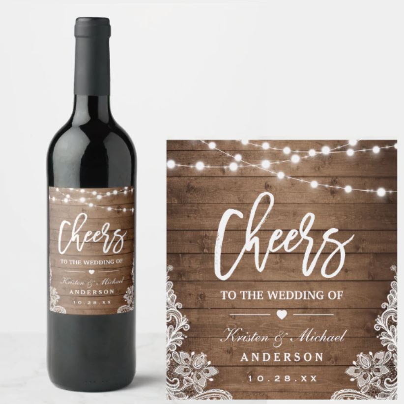 Personalized Wine Bottle Labels