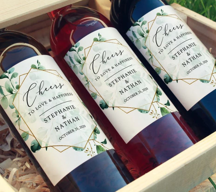 Personalized Wine Bottle Labels