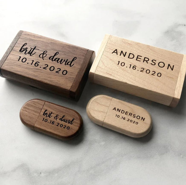 Wooden USB Flash Drive Stick