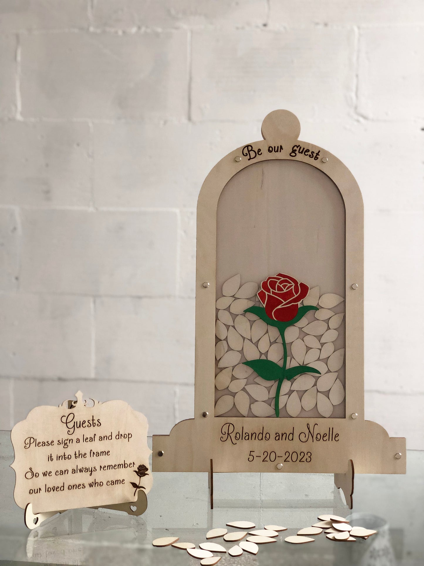 Rose Guest Book - 120 leaves