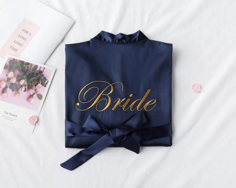 Bride and bridesmaid Robe