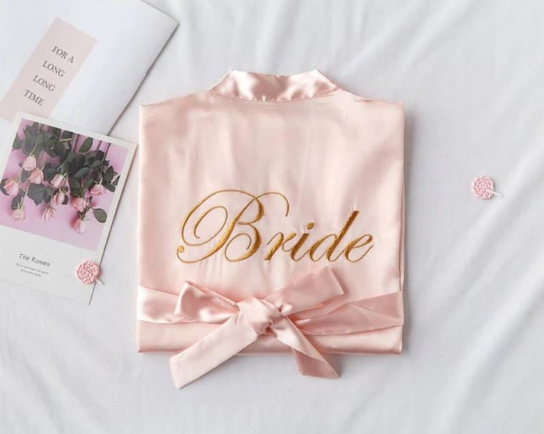 Bride and bridesmaid Robe