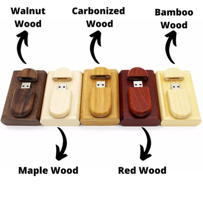 Wooden USB Flash Drive Stick