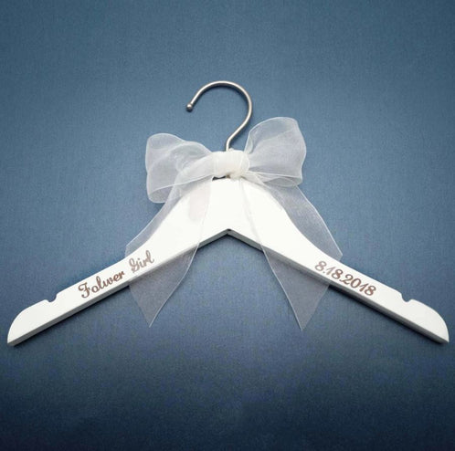 Personalized Wedding Hangers 👰🤵